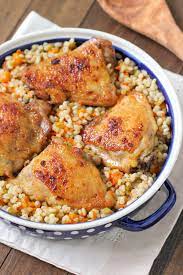 Honey Lemon Glazed Chicken And Baked Barley Olga S Flavor Factory