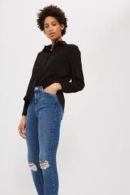 Moto Indigo Ripped Jamie Jeans Shopperboard