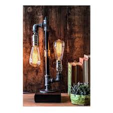Table Lamp Desk Lamp Edison Lamp Steampunk Lamp Industrial Etsy In 2020 Steampunk Lamp Edison Lamp Rustic Lamps