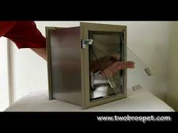 With eleven different flap sizes, the hale pet doors for sliding glass doors cater to the biggest of dogs and the smallest of cats. Hale Pet Door Hale Wall Mounted Pet Door Youtube