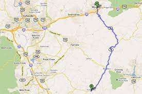 Google Map Of Black Mountain Rag Nc Route 9 From Black Mountain To Edneyville Nc Road Trip Map Bike Trips Motorcycle Travel