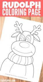 Only males have horns, the exception is the reindeer; Cute Reindeer Coloring Page For Kids Trail Of Colors