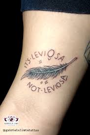 Wingardium Leviosa Tattoo Quotes Tattoos Infinity Tattoo