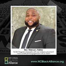 Congratulations Pastor Marcus Fairley, continue to be a beacon of light as  we navigate the complexities of Liberty and Justice for ALL. Best wishes