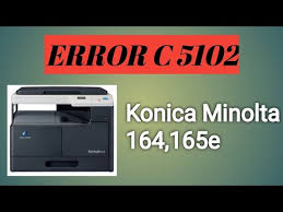 Konica minolta 164 windows drivers were collected from official vendor's websites and trusted sources. Error C 5102 Solution C5102 Error Kaise Solve Kare Konica Minolta Bizhub 164 165e Youtube