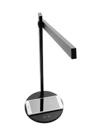 Studies have shown that desk lamps help improve productivity. Adonis Minimalist Modern Led Desk Lamp With Fast Wireless Charger For Iphone Samsung Qi Enabled Phones 3 Brightness Levels 3 Color Modes Black Newhouse Lighting