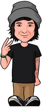 Наклейка Figz Collection Brendon Smith Rider