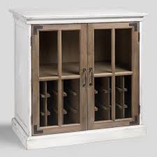 For every aesthetic or style preference, there's a mini liquor cabinet. Camilla Two Tone Wood Farmhouse Bar