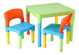 Product title senda kids' wooden storage table and chairs set, 3 piece average rating: 10 Best Kids Table Chair Sets 2021 Art Dining Learning