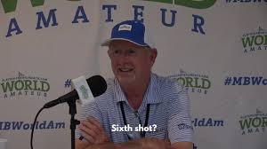 World Am Press Conference, Day 1: Spanning the Globe, and Tales of Sextuple  Bogeys
