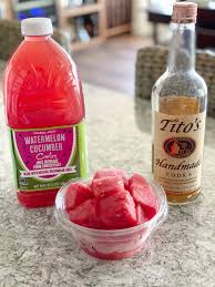 3 Ingredient Watermelon Vodka Slush Lake Life State Of Mind