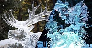 20 Sculptures De Glace Impressionnantes Qui Feront Fondre De Jalousie Votre Traditionnel Bonhomme De Neige Snow Art Lion Sculpture Sculptures