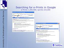 PPT - e-Prints PowerPoint Presentation, free download - ID:4597762
