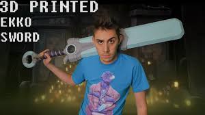 Vistaprint empowers small businesses like yours to market themselves effectively. This 4 Foot Long League Of Legends Ekko Sword Was 3d Printed By Simone Fontana 3dprint Com The Voice Of 3d Printing Additive Manufacturing
