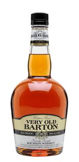 Very Old Barton 100 Proof Bourbon Kentucky Whisky Bottle Whiskey Bourbon