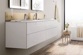 Some are floor standing whereas many are fixed to the wall to increase the floor area. Bathroom Inspiration Double Basin Vanity Units Ym Liverpool