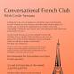 Conversational French Club — Wellfleet Public Library