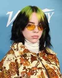 Billie eilishs hair color is so hot right now the singers signature slime green roots go to paris fashion week. Billie Eilish New Hairstyle New Hairstyle