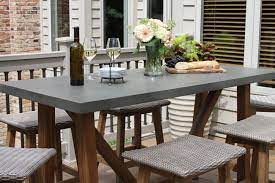 Designed by oscar & gabriele buratti table with 15mm black painted glass top, in the bright or satin version. Composite Counter Height Dining Table With Teak Base