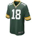 Green Bay Packers #18 Malik Heath Nike Home Game Jersey at the ...