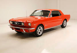 Image result for Poppy Red 1965 Mustang