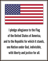 It was given publicity through the official program of the national public schools. The Pledge Of Allegiance To The American Flag Printable Pdf Full Text