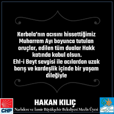 Diğer açıdan ise muharrem ayı. Hakan Kilic On Twitter Kerbela Nin Acisini Hissettigimiz Muharrem Ayi Boyunca Tutulan Oruclar Edilen Tum Dualar Hakk Katinda Kabul Olsun Ehl I Beyt Sevgisi Ile Acilardan Uzak Baris Ve Kardeslik Icinde Bir Yasam Dilegiyle