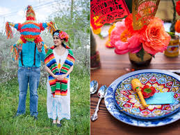 Cinco de mayo history for kids, resources, facts and unique activities are a great addition to your fun holidays for kids learning in homeschool, in the classroom, or at home learning! Technicolor Cinco De Mayo Wedding Ruffled