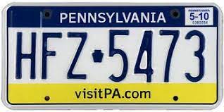The Official Pennsylvania State License Plate The Us50 State License Plate License Plate Number Plate