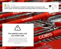 Coles Online Faces Alcohol Ordering Glitch Ahead of Earnings Report Following Weekly A$965 Million Drop - TechStock²