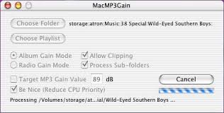 Macmp3gain