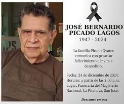 José Picado Lagos El camarada internacionalista en la lucha contra la  dictadura somocista, José Picado Lagos, militante del Partido Vanguardia  Popular, PVP, en los años 70, ha fallecido este 24 de diciembre