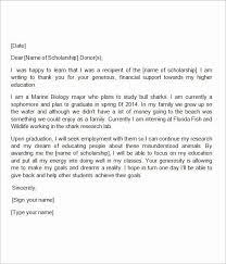 Use a standard business format. Sample Scholarship Thank You Letter Best Of Free 13 Sample Scholarship Thank You Scholarship Thank You Letter Thank You Letter Examples Thank You Letter Sample