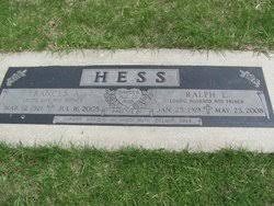 Frances Anna Winter Hess (1921-2005)