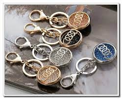 Audi Key Chain Rhinestone Keychain Car Accessories Crystal Keychain