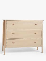 It has the natural variation of tone and texture and feels just like the real thing. John Lewis Partners Rattan 3 Drawer Chest Oak At John Lewis Partners