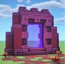 See more ideas about minecraft, minecraft designs, minecraft creations. Crimson Netherportal Design Minecraft Minecraft Structures Nether Portal Design Minecraft