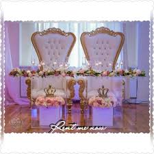 Look At This Set Up Just Beautiful Rent My Chairs For Your Next Event You Will Not Be Sorry Sweetheart Table Wedding Royal Wedding Themes Diy Wedding Table