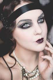 Halloween Maquillage Style Annee 20 Gatsby Makeup Vintage Makeup 1920s Flapper Makeup