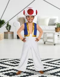 Top toad mushroom costume results | result id: Super Mario Bros Costumes Halloweencostumes Com