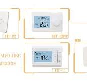 Max 16A Load Electric Floor Heating Room Thermostat