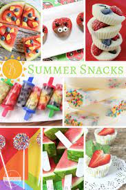 25 Summer Snacks Kids Will Love Summer Kids Snacks Summer Food Kids Summer Snacks