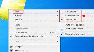 Solved) How To Change Desktop Icons Size In Windows 7, 8, 10