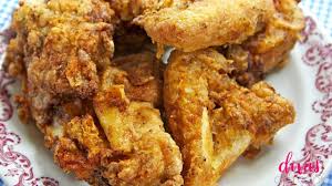 Dredge chicken in flour mixture, shaking off excess. Country Fried Chicken Recipe Ahhh Memories Youtube