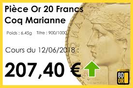 Decouvrez Le Cours De La Piece D Or De 20 Francs Coq Marianne Pour Plus D Information Sur Le Cours De L Or Rendez Vous Sur Notre Site L Or Or Pieces D Or