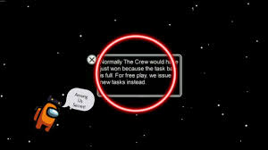 The Among Us Secret When You Finish All Tasks On Freeplay Youtube