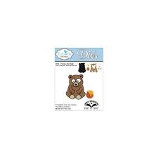Elizabeth craft designs steel cutting dies are compatible with most die cutting machines page 2. Elizabeth Craft Designs Honey The Bear Scrap Therapy