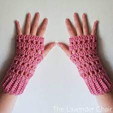 Are you a yoga girl? Madison Fingerless Gloves Crochet Pattern The Lavender Chair