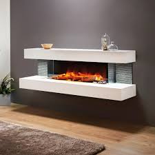 Different diy fake fireplace ideas and options: Evolution Fires Efv72w Vegas 72 Inch Wall Mount Electric Fireplace White Bbqguys Wall Mount Electric Fireplace Wall Mounted Fireplace Electric Fireplace Wall