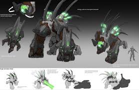 Colossus Halo Wars 2 Concept Halo Spartan Armor Halo Spartan Alien Concept Art